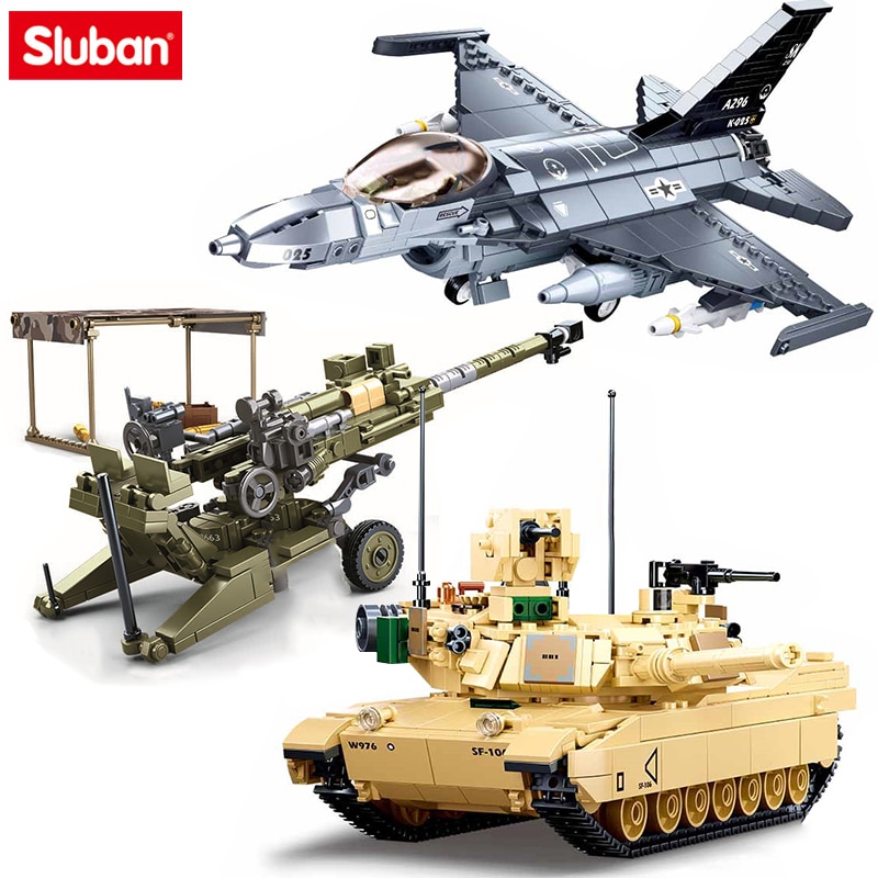 Sluban Military Armored Vehicles Heavy Tank Fighter - LEPIN LEPIN Store