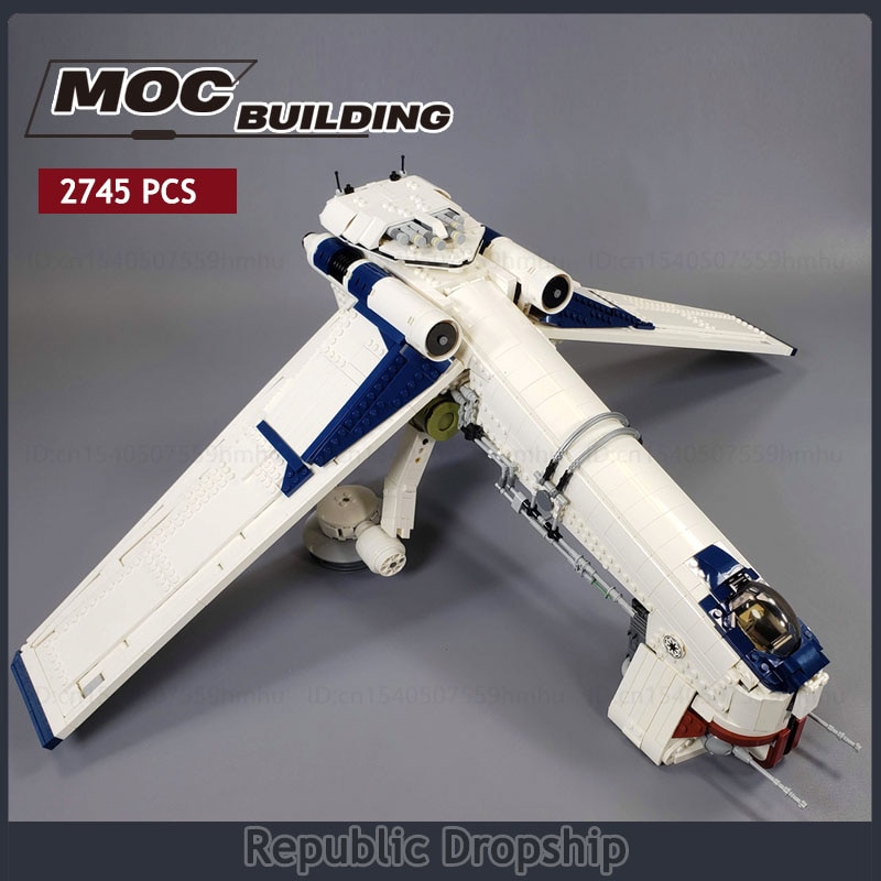 Star Space Wars Separatist Command Center Model Assembly Building