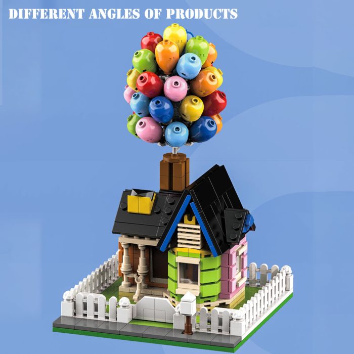 Tensegrity Balloon House bricks Sculptures flying toy physics balance toy Anti Gravity Model Building Blocks kids 4 - LEPIN LEPIN Store