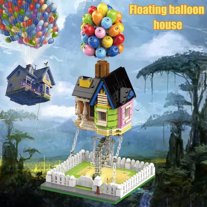 Tensegrity Balloon House bricks Sculptures flying toy physics balance toy Anti Gravity Model Building Blocks kids 5 - LEPIN LEPIN Store