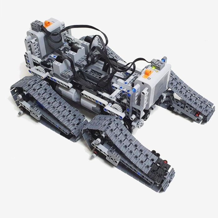 Tracked Climber Vehicle V6 MOC Building Blocks Technology Car DIY Off road Bricks Model Children s 3 - LEPIN LEPIN Store