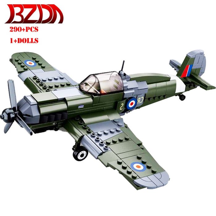 WW2 fighter model building Airplane Aircraft Soviet Plane Bomber Model Building Blocks Kids Toys For Boys - LEPIN LEPIN Store