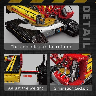 Lepin best sale technic crane