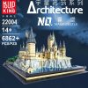 mould king 22004 hogwarts school of witchcraft and wizardry with 6862 pieces - LEPIN LEPIN Store