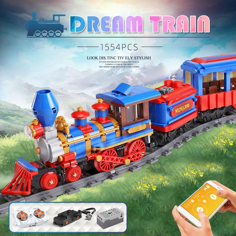 MOULD KING 12004 Winter Holiday Dream Train - LEPIN LEPIN Store