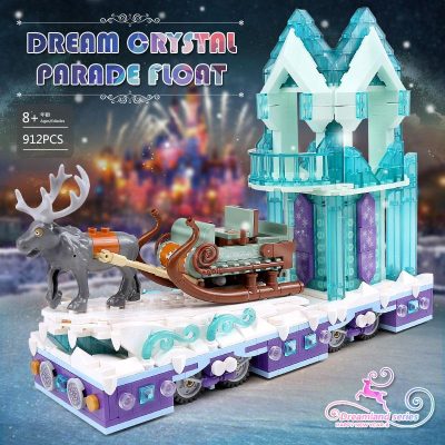 MOULD KING 11002 Snow World Princess Fantasy Winter Village LEPIN LEPIN Store