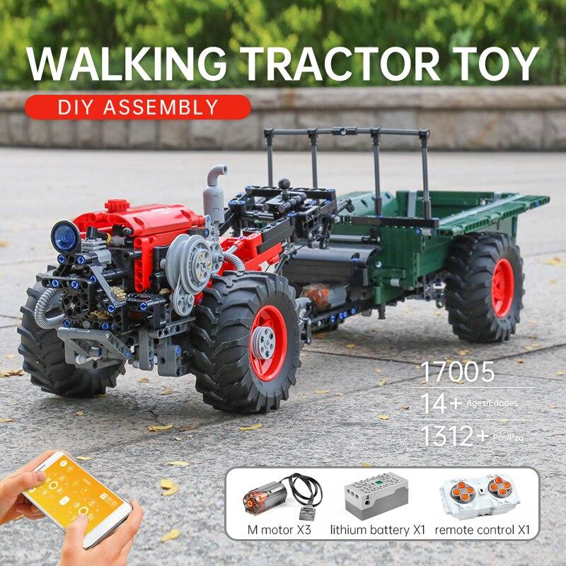 TECHNICIAN MOULD KING 17005 Tractor - LEPIN™ Land Shop