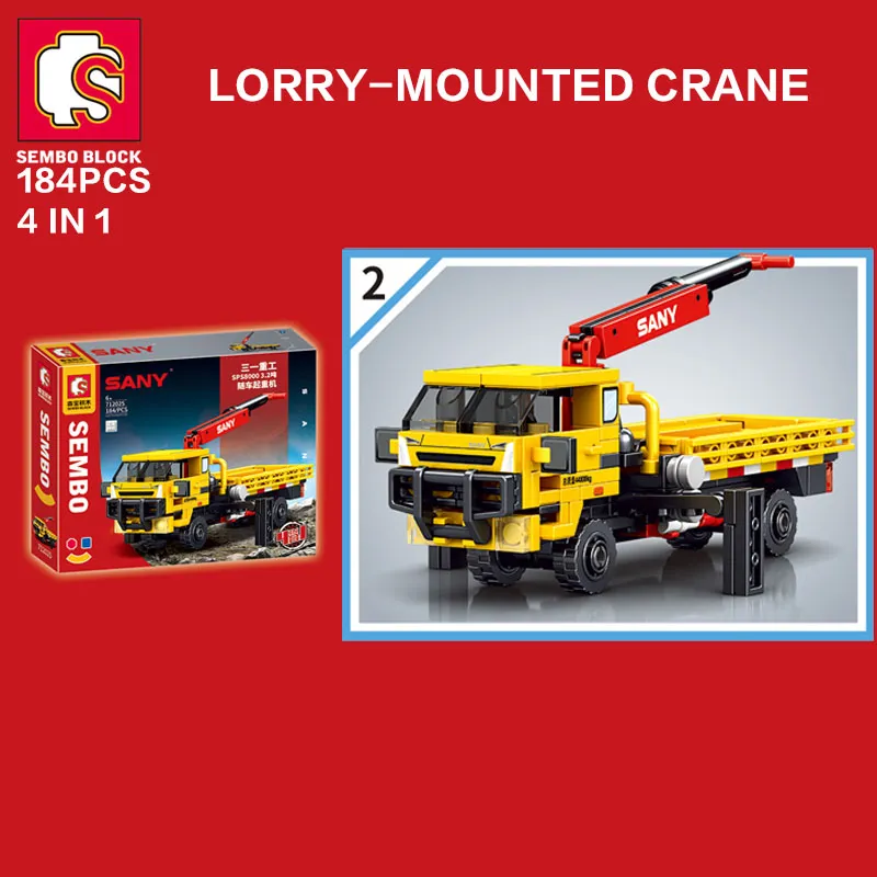 Lepin crawler hot sale crane