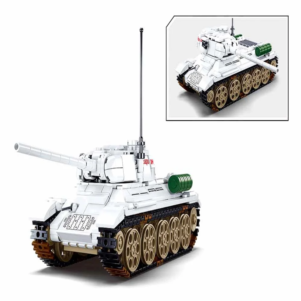 Sluban Building Block Toys WW2 Army CV33 Light Tank 183PCS