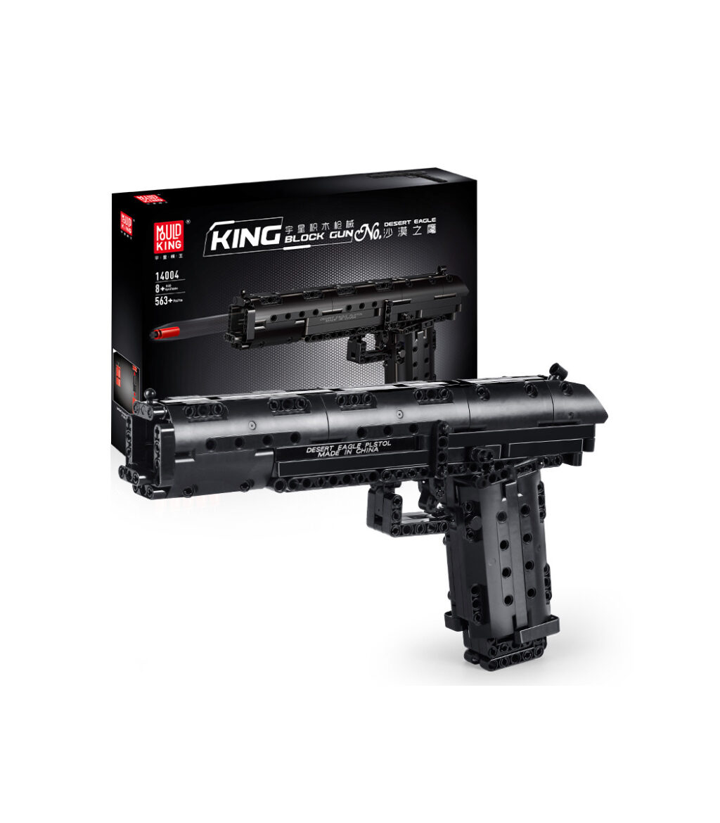 Mould King 14004 SWAT Blocks Gun Desert Eagle Pistol Weapon Model Assembly Gun Bricks - LEPIN LEPIN Store