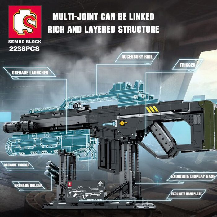 SEMBO Heavy Duty Rifles Gun Model - LEPIN LEPIN Store